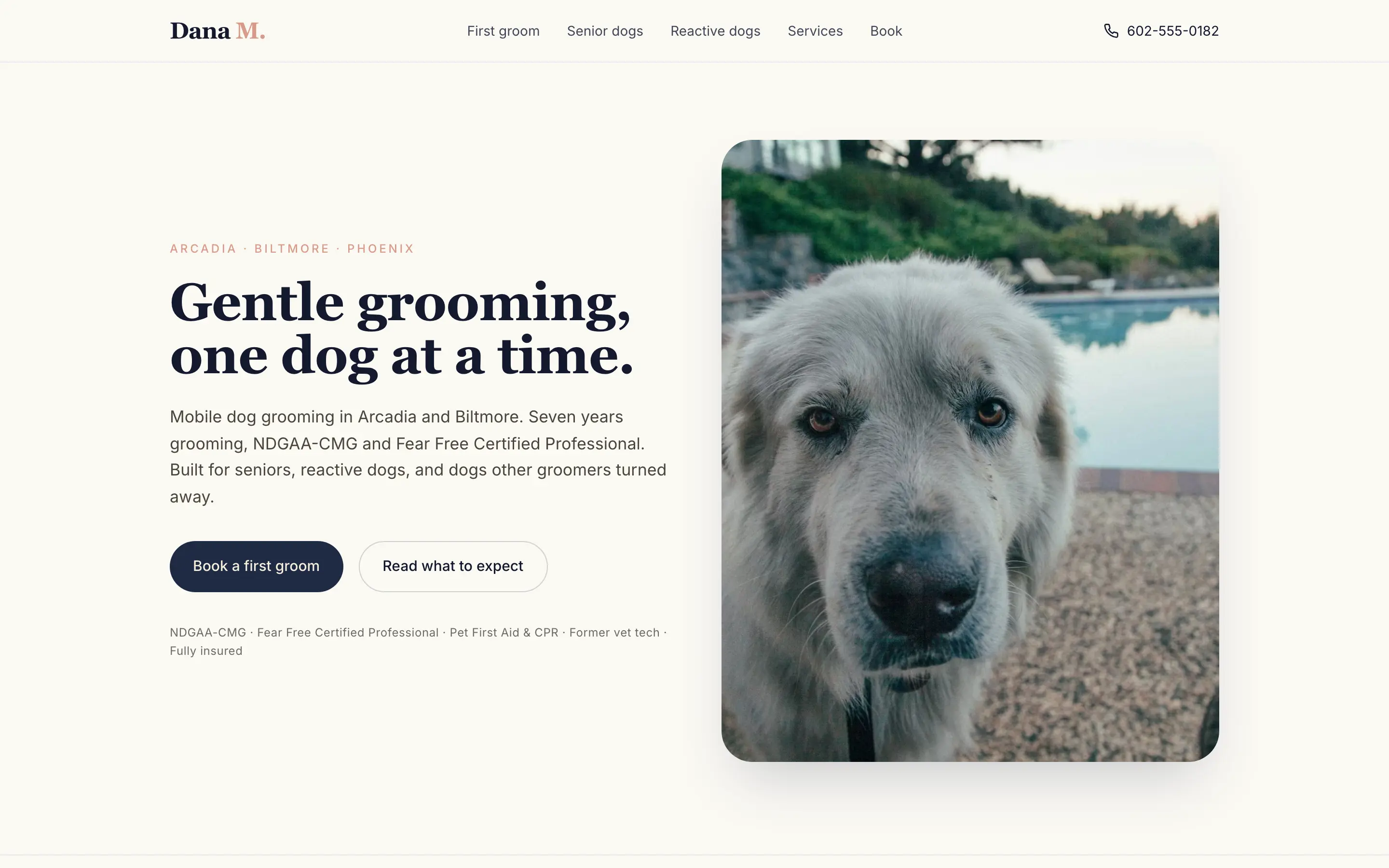Dana M. Gentle Grooming