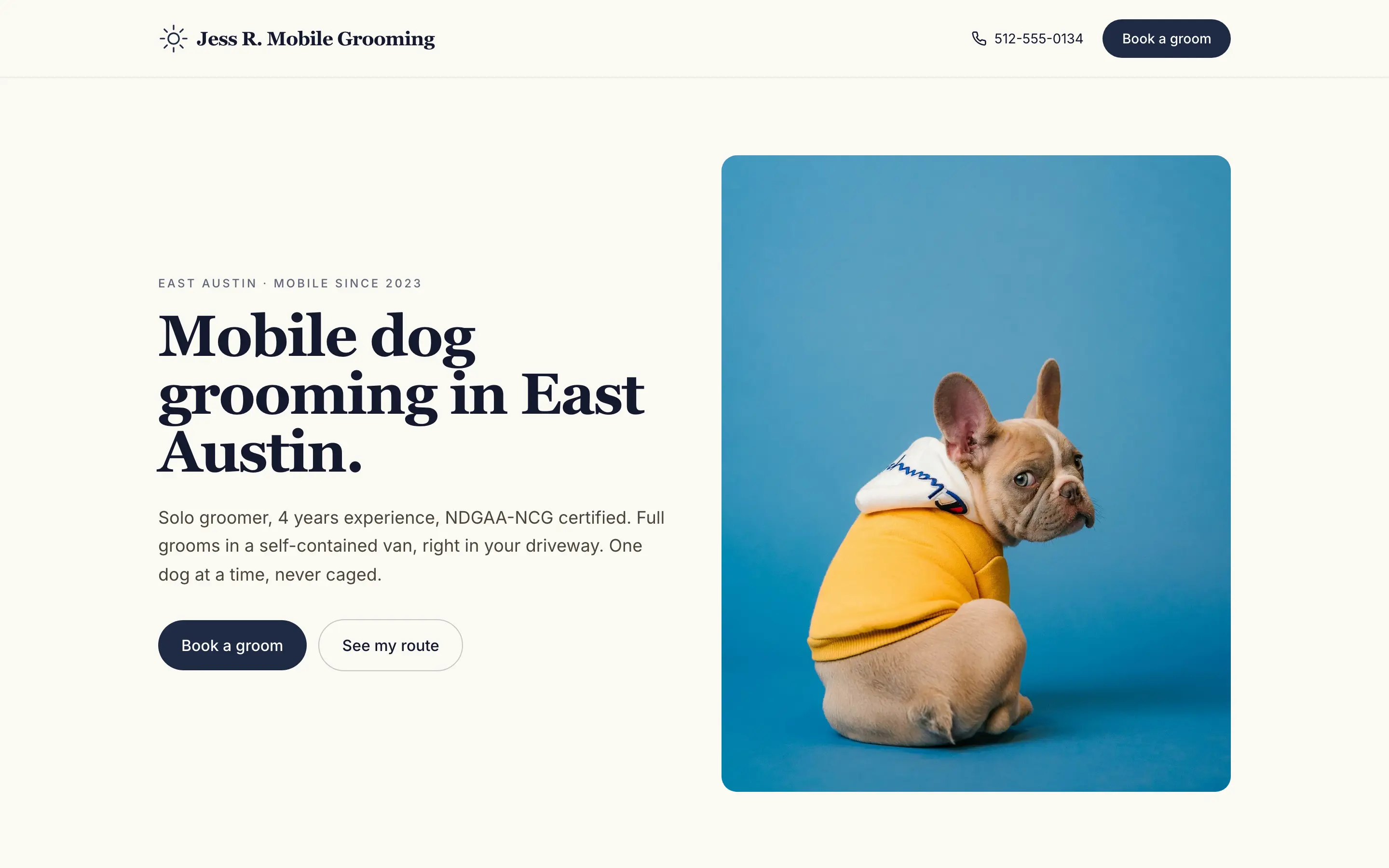 Jess R. Mobile Grooming