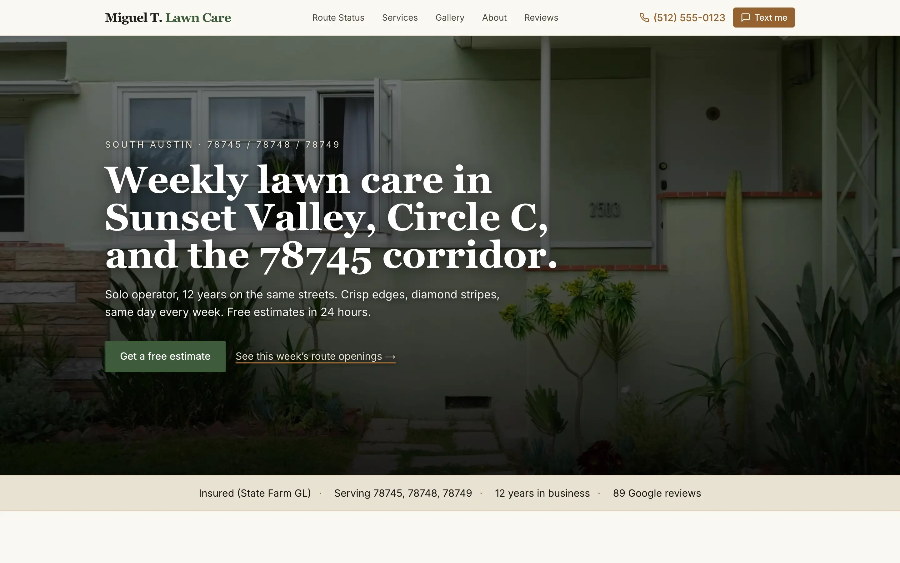 Miguel T. Lawn Care